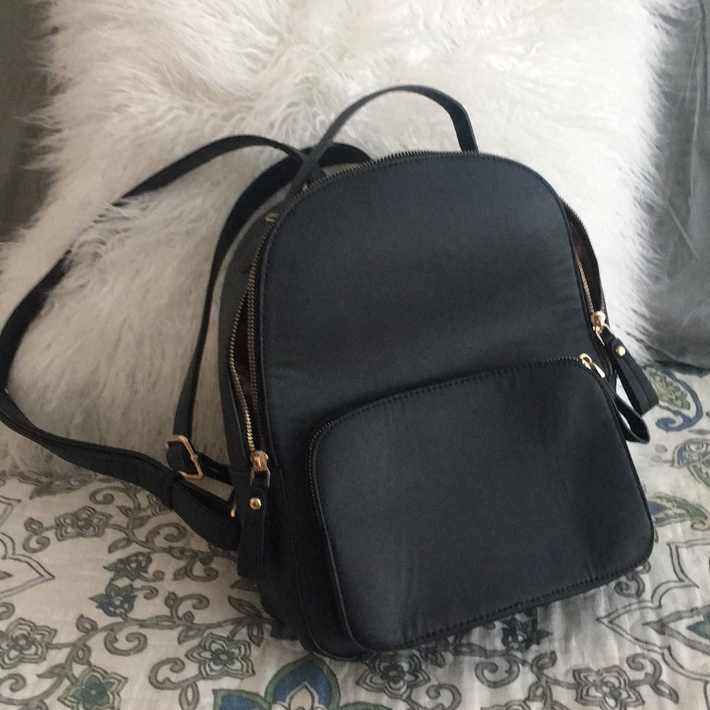 Black Mini Backpack - image 1